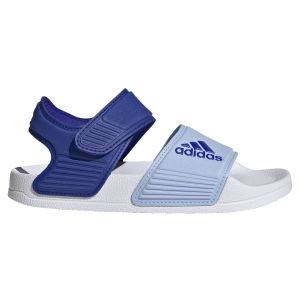 Adidas Sandales enfant ADILETTE SANDAL K - Couleur 36,37,38,32,33,34,35 - Taille Bleu