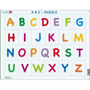 Larsen Jigsaw puzzle MaxiLearning Reading Alphabet 26 pieces