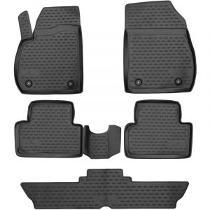 Walser Tapis en caoutchouc xtr pour Opel Zafira Tourer (c), 7 places 10/2011-Auj.