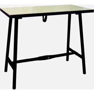 Image de Drakkar Equipement Etabli pliant professionnel 100X50CM - plateau bois- 09272