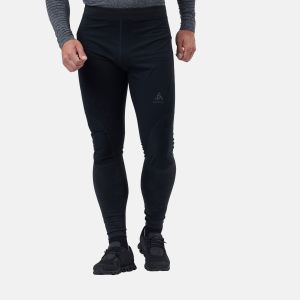 Odlo Zeroweight Warm Tights Men, noir XXL Pantalons running hiver