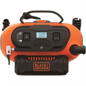 GonfleurCompresseur Filaire ou sansfil 18V 220V BLACK DECKER 11 barss 160 PSI Livré ave