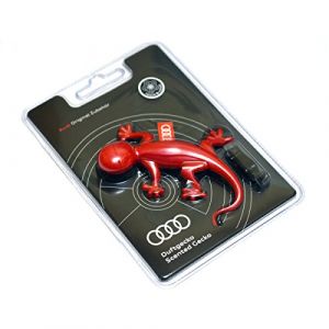 Audi 000087009B Diffuseur de Parfum en Forme de Gecko, Parfum Floral Rouge