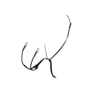 Martingale pour cheval avec fourchette élastique Equestro Melanie