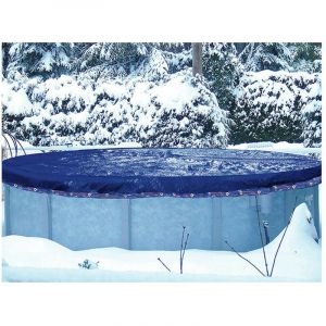 Astral Pool Couverture hivernage piscine hors-sol 8.60 x 5.70 m pour bassin 7.60 x 4.70 m