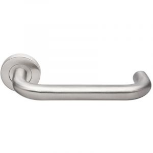 Heracles B&eacute;quille double XL sur rosace JADE bec de cane sp&eacute;cial PMR inox 1294 - B-INOX-02XL