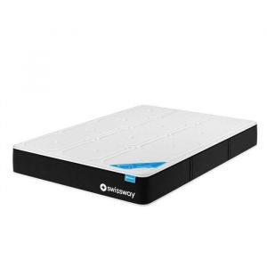 Matelas Newport - 160x200 cm - Technologie Micro ressorts ensachés - Parfait soutien - Confort ferme - Epaisseur 26 cm - Swissway