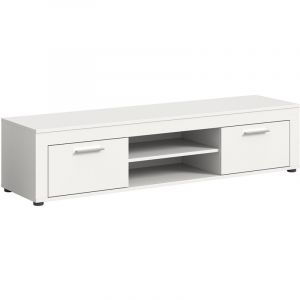 Stafford - meuble tv - blanc - 160 cm - Blanc