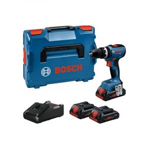 Bosch GSB 18V-65 PROFESSIONAL Perceuse-visseuse a percussion, 3x 4.0Ah, L-BOXX 06019N3308