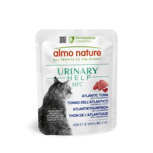 Almo Nature Nature HFC Urinary Help thon de l'atlantique avec cranberries pâtée pour chat (50 g) 24 x 50 g