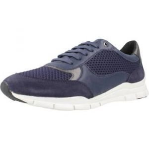 Geox Femme D Sukie Basket, Bleu Marine, 38 EU