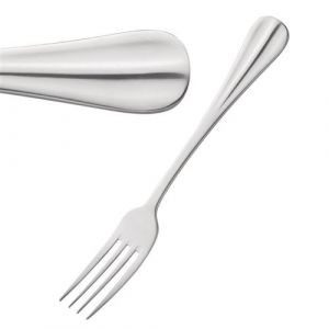 Amefa Fourchettes de Table pour Restaurant en Inox x 12 Baguette