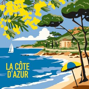 ENJOY ART - Peinture par numéros Balade Côte d'Azur