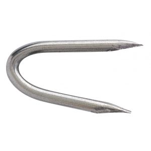 Betafence Crampillon lisse en Acier - Ø 3 x 30 mm - Boîte de 1 Kg