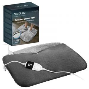 Cecotec Chauffe-pieds HeatConfort FootWarmer Deluxe 55x45cm 6 niveaux 2 zones antid&eacute;rapant