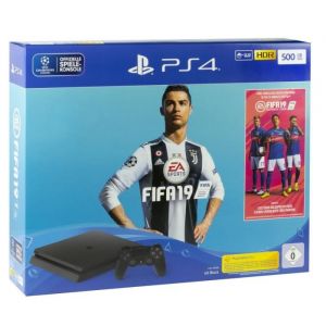 Sony PlayStation 4 Slim 500GB + FIFA 19 - Console de jeu