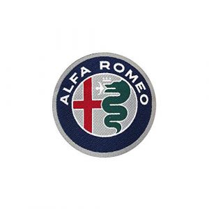 Alfa Romeo Patch adhésif Officiel, Logo 50 mm