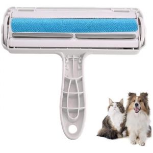 Brosse Poils Animaux, Brosse Anti Poils Animaux, Brosse Anti Poils Animaux Chat Chien, Brosse de Nettoyage Magique Réutilisable