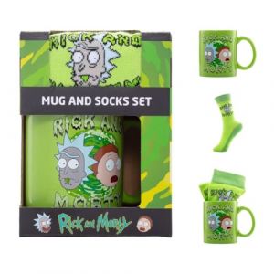 Coffret cadeau Rick & Morty - Mug et chaussettes Portal