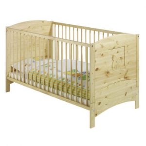 Image de Schardt Lit bébé 70x140 pin massif clair huilé Dream L 144 x H 85 x P 76 cm