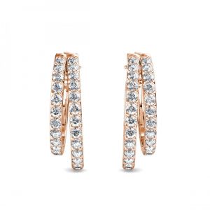 Boucles d?oreilles Femme MYC-Paris - DE0429-RG Laiton Doré rose