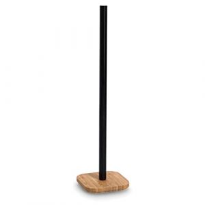Zeller 18928 Porte-Rouleau de Papier Toilette en Bambou Env. 12 x 12 x 46 cm