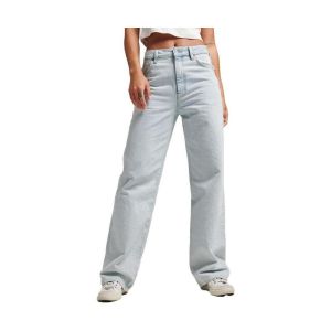 Superdry Jeans large en coton bio femme