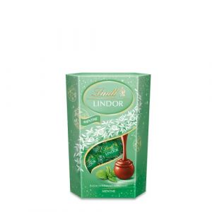 Image de Lindt Chocolat Menthe Boule Lindor - La Boite De 200g
