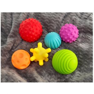 Formula Baby Lot de 6 Balles d'activités sensorielles - À partir de 6 mois