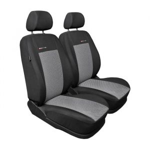 Mossa Housses de siège sur mesure adaptées pour Peugeot Partner II Van (2008-2019) E2 1