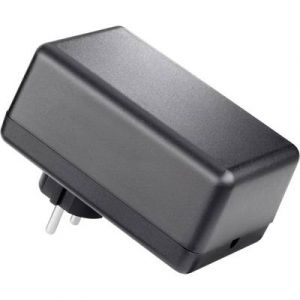 Strapubox Boîtier avec fiche secteur SG 421G 113 x 69 x 55 ABS noir 1 pc(s)