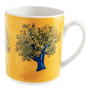 Image de Guy Degrenne Chope / mug Ouliveiro arbres en porcelaine (30 cl)