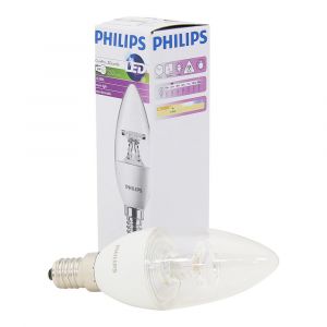 Image de Philips ampoule flamme LED claire 4W (remplace 25W) à petit culot E14