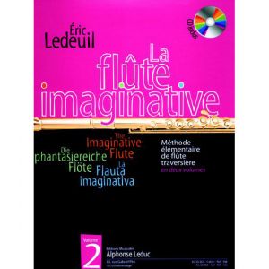 Image de Hamelle & Leduc LEDEUIL ERIC - FLUTE IMAGINATIVE VOL.2 + CD