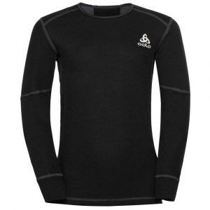 Odlo Top Crew Neck L/s Active X-warm Kids 140 Black - Black - Taille 140