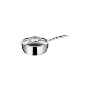 Lagostina Saucier avec couvercle Accademia Lagofusion inox Ø16 cm Gris