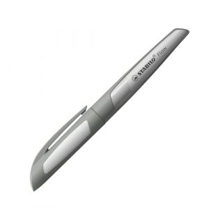 Stabilo Flow - Stylo plume - rechargeable - gris bleu