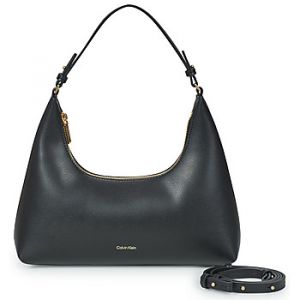 Calvin Klein Foil Logo Conv Shou﻿Lder Bag Lv04F3272G, Crossover Femme, Bl (Bl k/Toasted Coconut), Taille Unique
