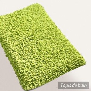 Linnea Tapis de bain 50x80 cm CHENILLE Pistache 1800 g/m2