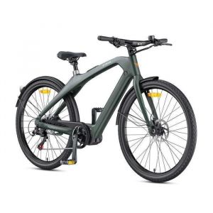 Engwe Mapfour N1 Pro Vélo Électrique - Autonomie 100km - Moteur 250w - Batterie 36v 10ah - Cadre En Fibre De Carbone, Vert