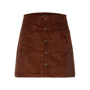 Image de Only NOS Onlamazing Hw Corduroy Skirt PNT Noos Jupe, Marron (Coffee Bean Coffee Bean), 42 (Taille Fabricant: Large) Femme