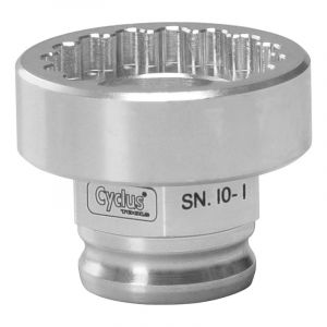 Cyclus Outil pro démonte boitier cuvette Shimano Ultegra BBR 60 Snap.in 179967 - Argenté - 32 mm - Homme - Gris