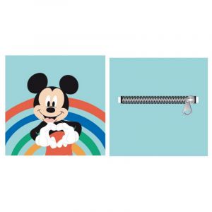 Aymax Coussin Disney Mickey avec poche 40x40 cm