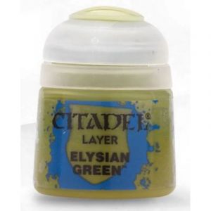 Peinture Citadel ELYSIAN GREEN (unit) - Peinture &agrave; maquette acrylique - 99189951235
