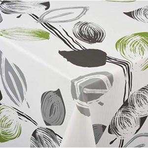 Image de Venilia Spring Nappe Printemps Linge de Table Toile cirée Maintenance réduite hydrophobes, Polyester, PVC, ovales, 140 x 200 cm, 55064, 140 x 200 cm