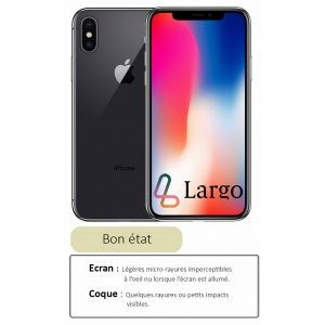 Apple iPhone X 256Go Gris Sidéral
