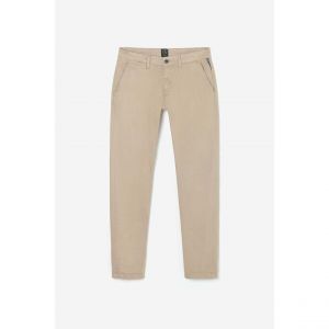 Le Temps des Cerises Pantalon chino CESAR beige en coton