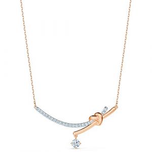 Image de Swarovski Collier 5517951 - Collier or argenté pendentif c?ur Femme