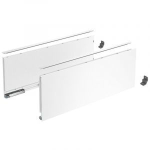 Hettich Kits profils c&ocirc;t&eacute;s AvanTech YOU. tiroir casserolier hauteur 187 mm. longueur 300 mm. Blanc FRANCE SCS