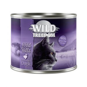 Image de Wild Freedom Adult 6 x 200 g - Wild Hills - canard, poulet